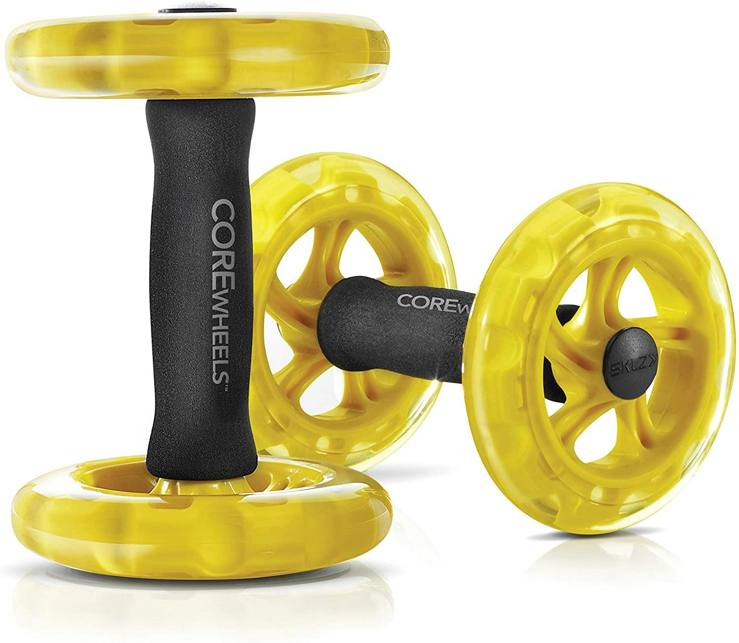Individual ab wheel rollers for six-pack abs